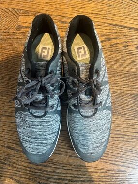 FootJoy Women’s Gray Knit Athletic Golf Shoes